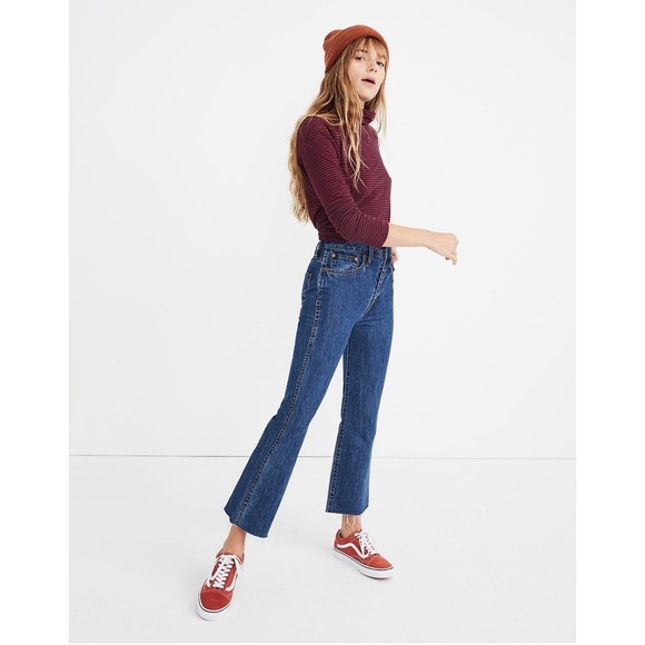 Madewell Denim - NWT Madewell Rigid Demi-Boot Crop Jeans